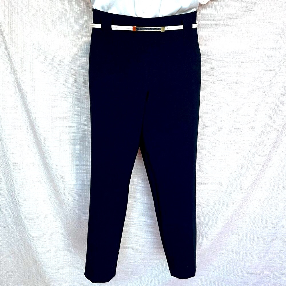 Ralph Lauren Black Label Wool Tapered Pant Flat Front Paper Bag …